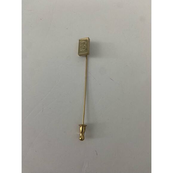 Vintage Monet B stick pin - Picture 1 of 4